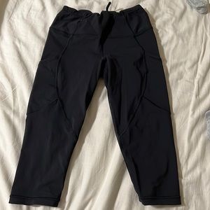 Lululemon cropped mesh leggings